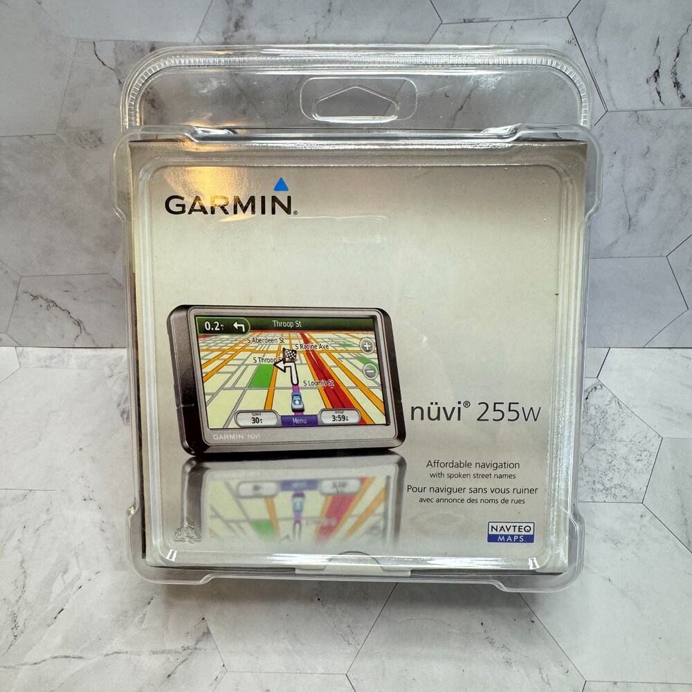 Garmin Nuvi 255W 4.3 in Screen GPS Navigation Travel Vacation NEW SEALED